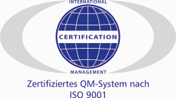 Zertifizierung QM nach ISO 9001
